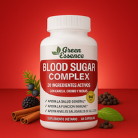 Controla tu azúcar de forma natural con Blood Sugar Complex Green Essence