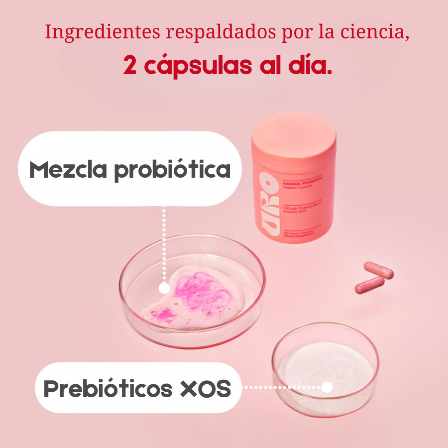 URO™ – Cápsulas Probióticas Vaginales Green Essence