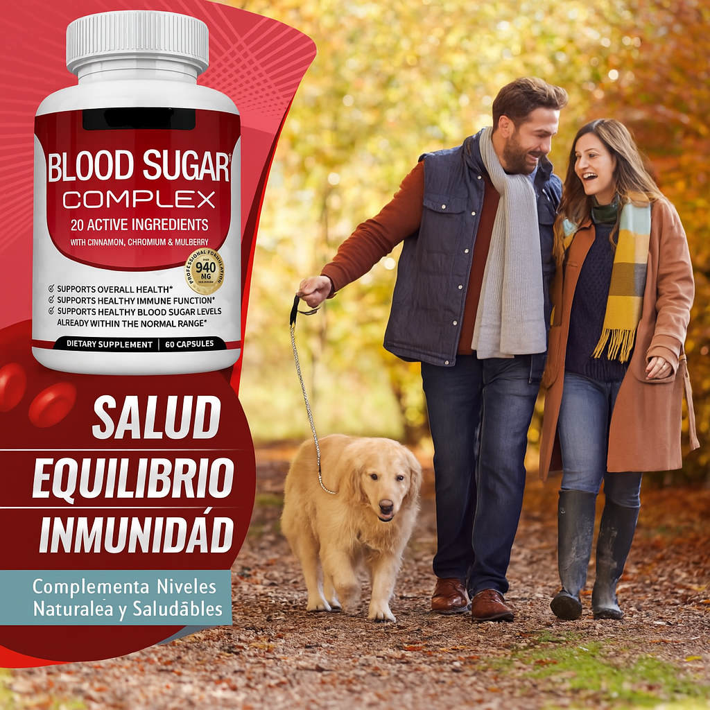 Controla tu azúcar de forma natural con Blood Sugar Complex Green Essence