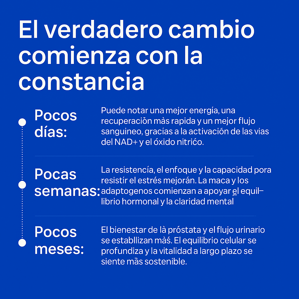 NAD+ Men's Complex | Energía, Testosterona y Rendimiento Masculino Green Essence