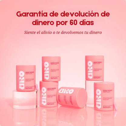 URO™ – Cápsulas Probióticas Vaginales Green Essence