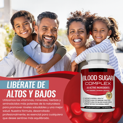 Controla tu azúcar de forma natural con Blood Sugar Complex Green Essence