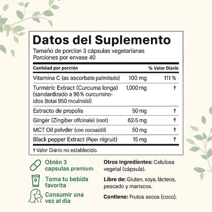 Green Essence Curcumina BioActiva95 Green Essence